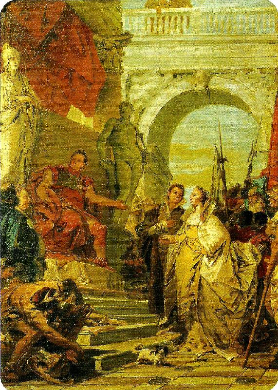 Giovanni Battista Tiepolo scipios adelmod china oil painting image